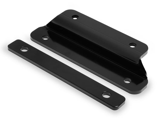 Transmission Crossmember Mount Extension - Steel - Black Powder Coat - GM G-Body 1978-88 - Kit