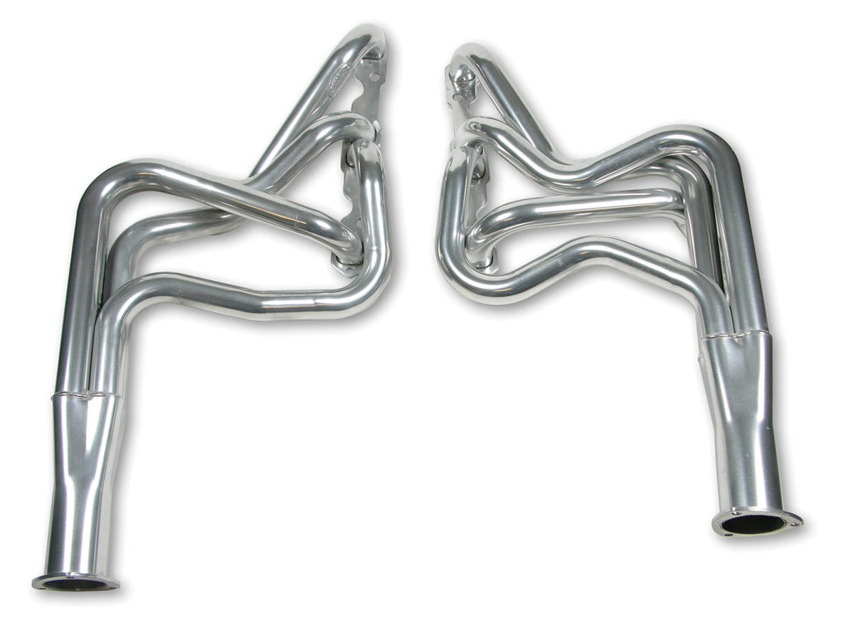 Headers - Super Competition - 1.75 in Primary - 3 in Collector - Steel - Metallic Ceramic - Small Block Chevy - GM A-Body / B-Body 1964-75 - Pair