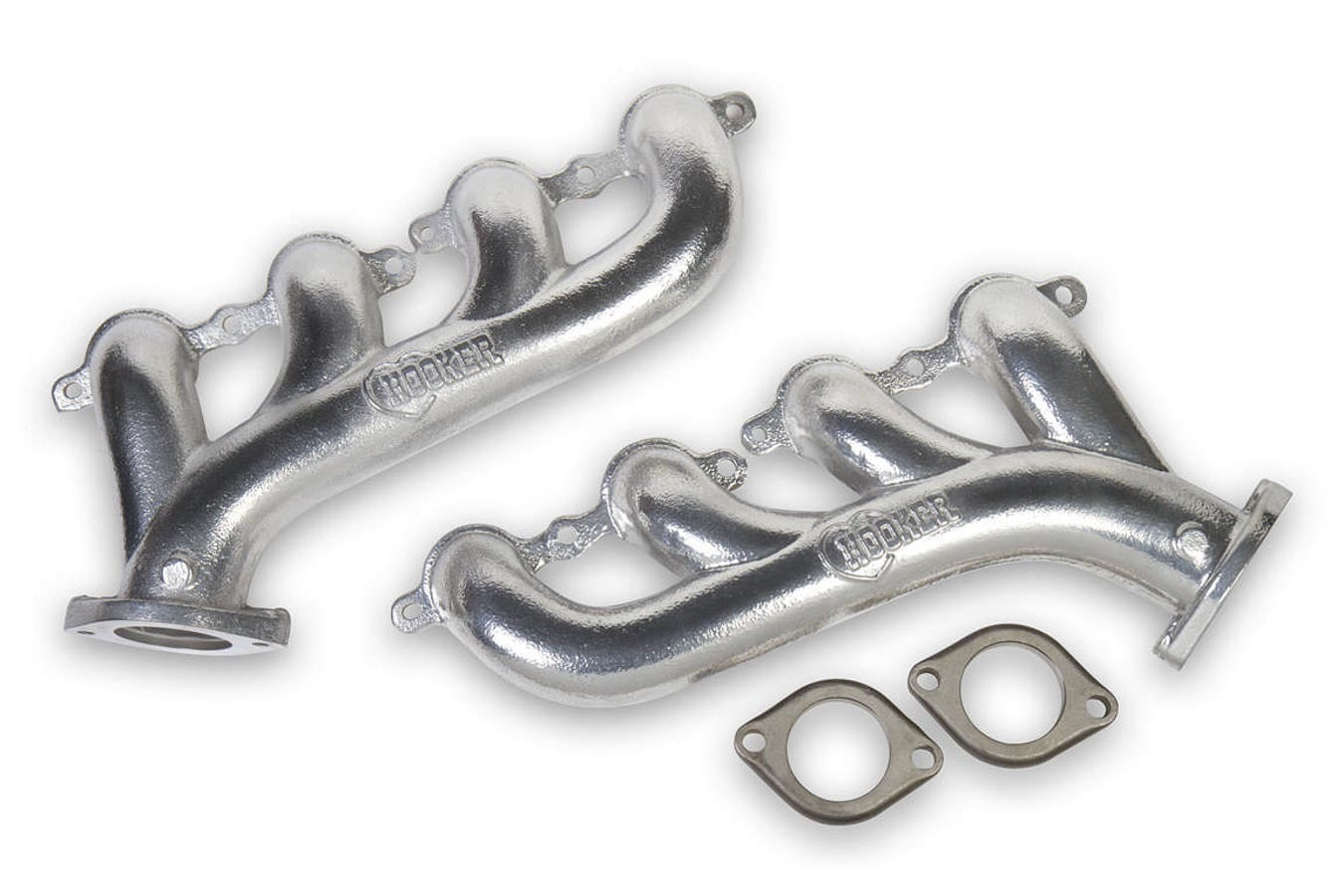 Engine & Accessories Manifold - LS Cast Iron - Ductile Iron - Metallic Ceramic - GM LS-Series 1998-2012 - Pair