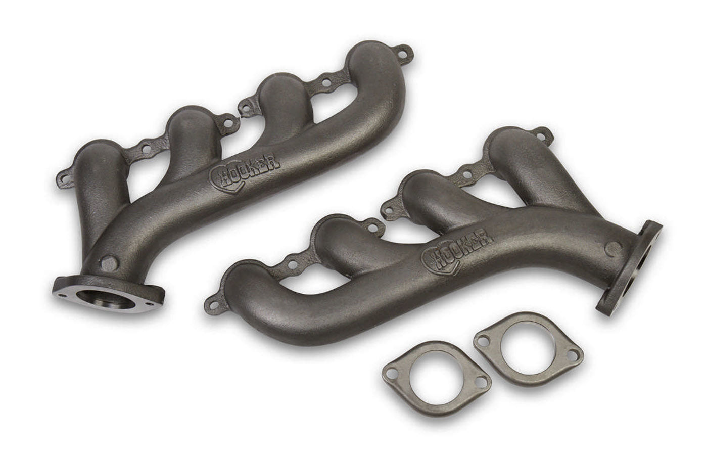 Engine & Accessories Manifold - LS Cast Iron - Ductile Iron - Natural - GM LS-Series 1998-2012 - Pair