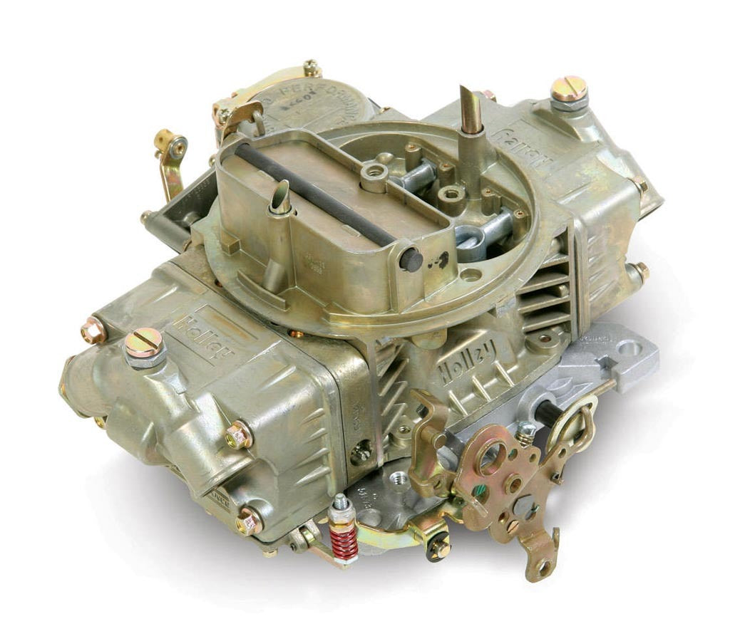 Carburetor - Classic - Model 4160 - 4-Barrel - 750 CFM - Square Bore - Manual Choke - Vacuum Secondary - Dual Inlet - Gold Chromate - Each