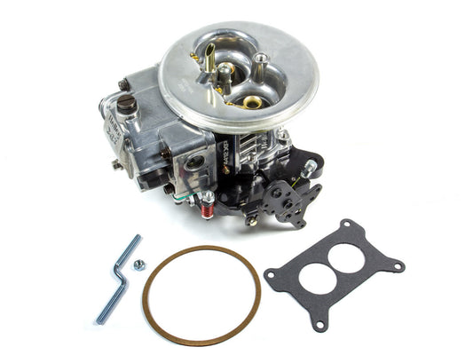 Carburetor - Ultra XP - 2-Barrel - 500 CFM - Holley Flange - No Choke - Dual Inlet - Aluminum - Black Anodized / Tumble Polished - Each