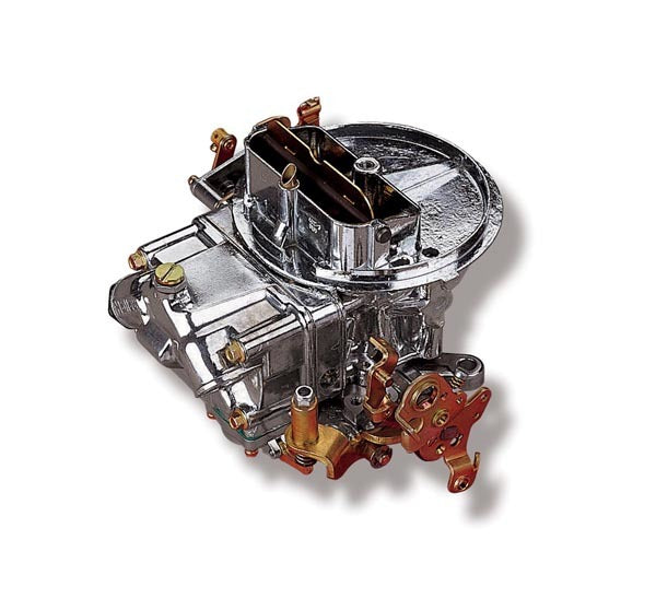 Carburetor - Performance - Model 2300 - 2-Barrel - 500 CFM - Holley Flange - Manual Choke - Single Inlet - Aluminum - Tumble Polished - Ford AT Kickdown - Each