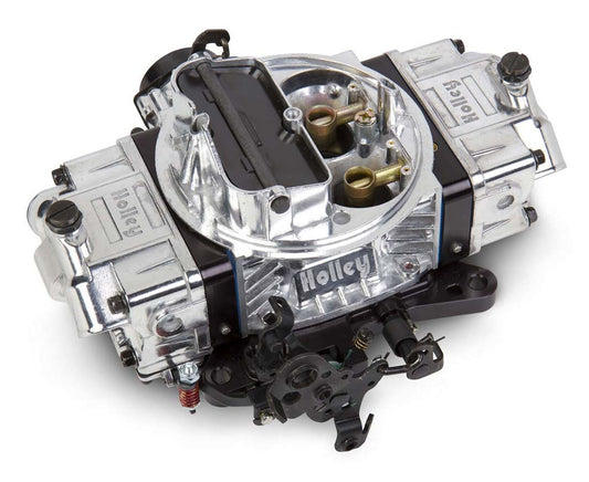 Carburetor - Ultra Double Pumper - Model 4150 - 4-Barrel - 650 CFM - Square Bore - Electric Choke - Mechanical Secondary - Dual Inlet - Aluminum - Black Anodized / Tumble Polished - Each