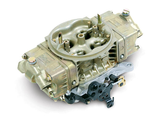 Carburetor - Classic - Model 4150 - 4-Barrel - 390 CFM - Square Bore - No Choke - Mechanical Secondary - Dual Inlet - Aluminum - Gold Chromate - Each