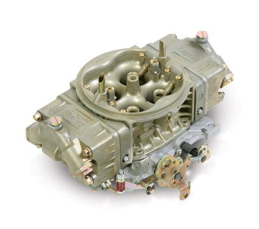 Carburetor - Classic - Model 4150 - Classic - 4-Barrel - 750 CFM - Square Bore - No Choke - Mechanical Secondary - Dual Inlet - Aluminum - Gold Chromate - Each