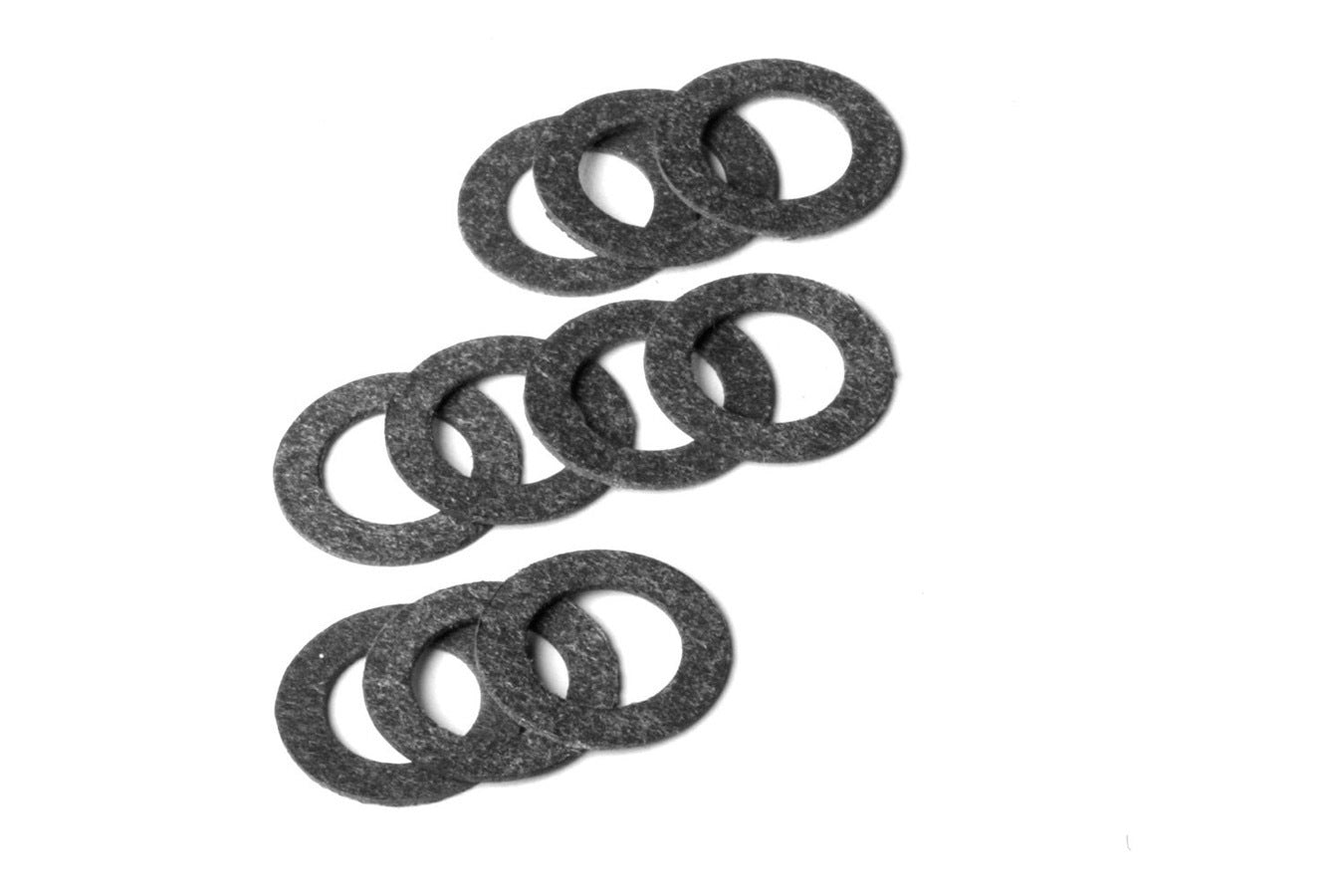 Needle and Seat Gasket - 0.375 in ID - 0.031 in Thick - Composite - Bottom - Holley Carburetors - Set of 10