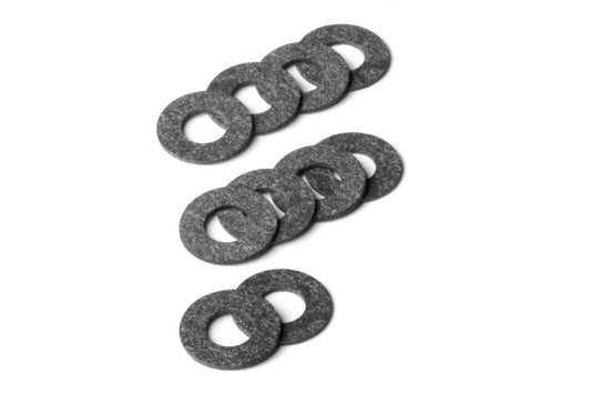 Needle and Seat Gasket - 0.25 in ID - 0.031 in Thick - Composite - Top - Holley Carburetors - Set of 10