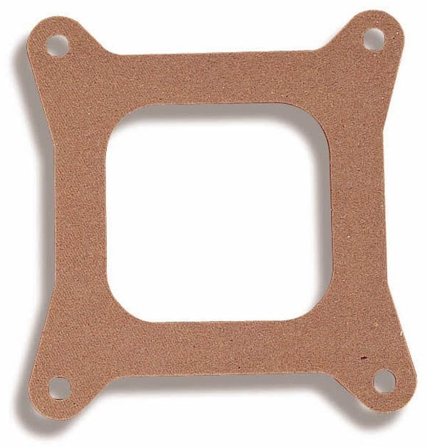 Carburetor Base Plate Gasket - 4-Barrel - Open - 0.063 in Thick - Composite - Square Bore - Each