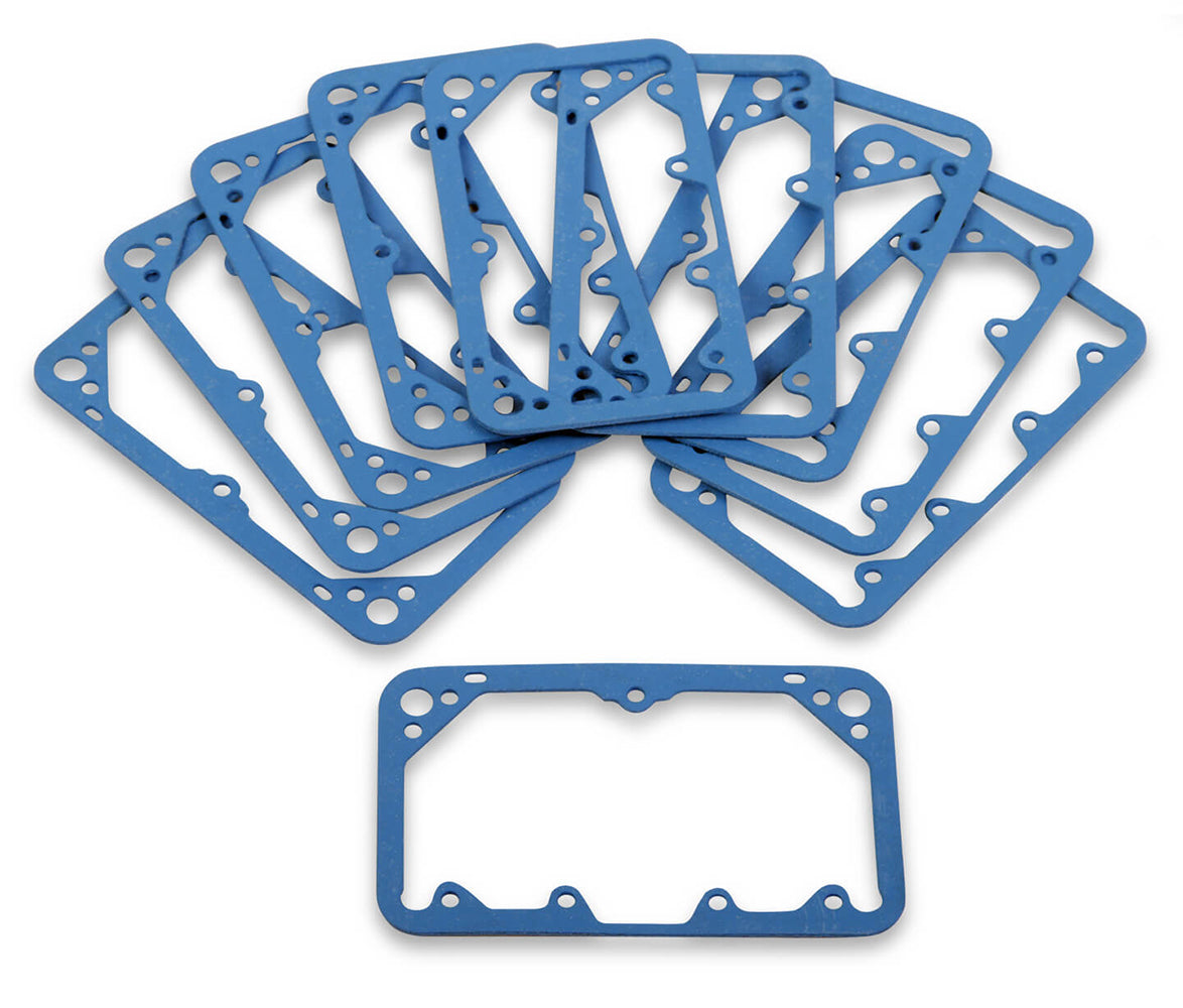 Fuel Bowl Gasket - 0.063 in Thick - Non-Stick - Composite - Holley 4500 Carburetors - Set of 10