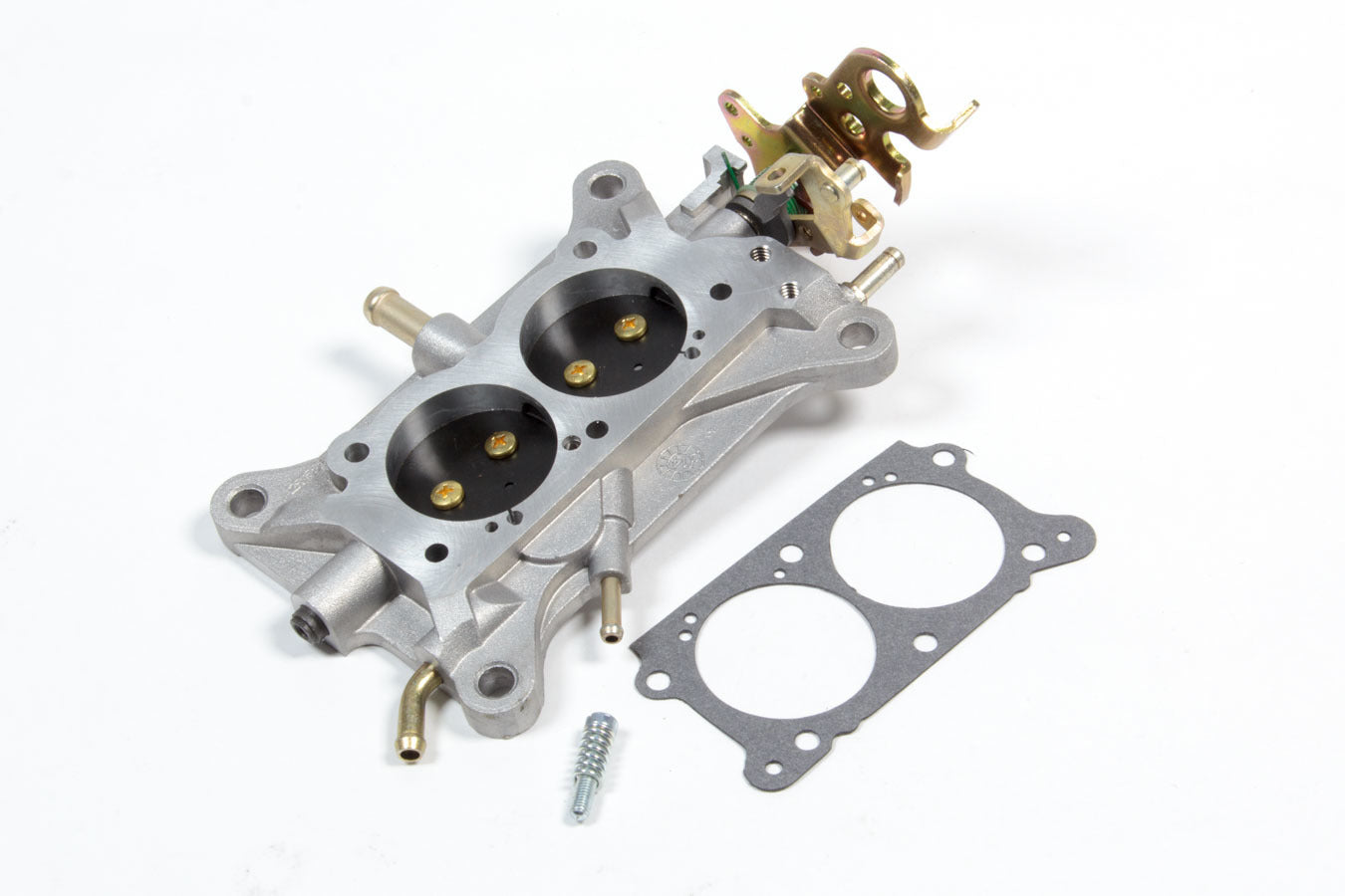 Carburetor Base Plate - Complete - Aluminum - Natural - Holley 2300 Carburetor - Each