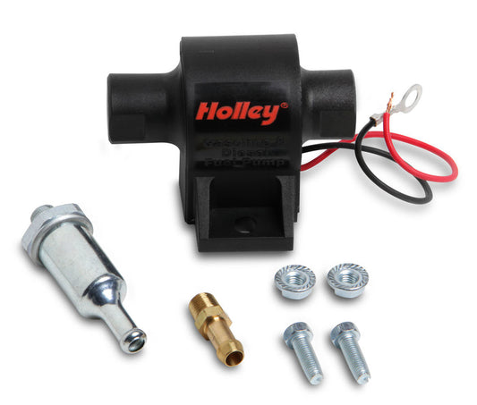 Fuel Pump - Mighty Mite - Electric - 25 gph - 1/8 in NPT Female Inlet / Outlet - Black - Diesel / Gas - Each