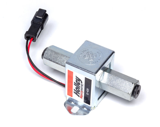 Fuel Pump - Mighty Mite - Electric - 50 gph Free Flow - 1/8 in NPT Female Inlet / Outlet - Silver - Diesel / E85 / Gas - Each