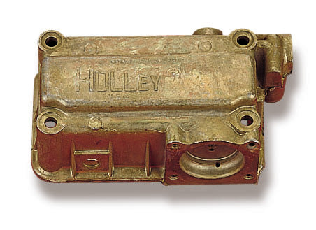 Carburetor Fuel Bowl - Primary - Side Hung - Gaskets / Hardware Included - Zinc - Gold Chromate - Holley 4160 Carburetors - Each