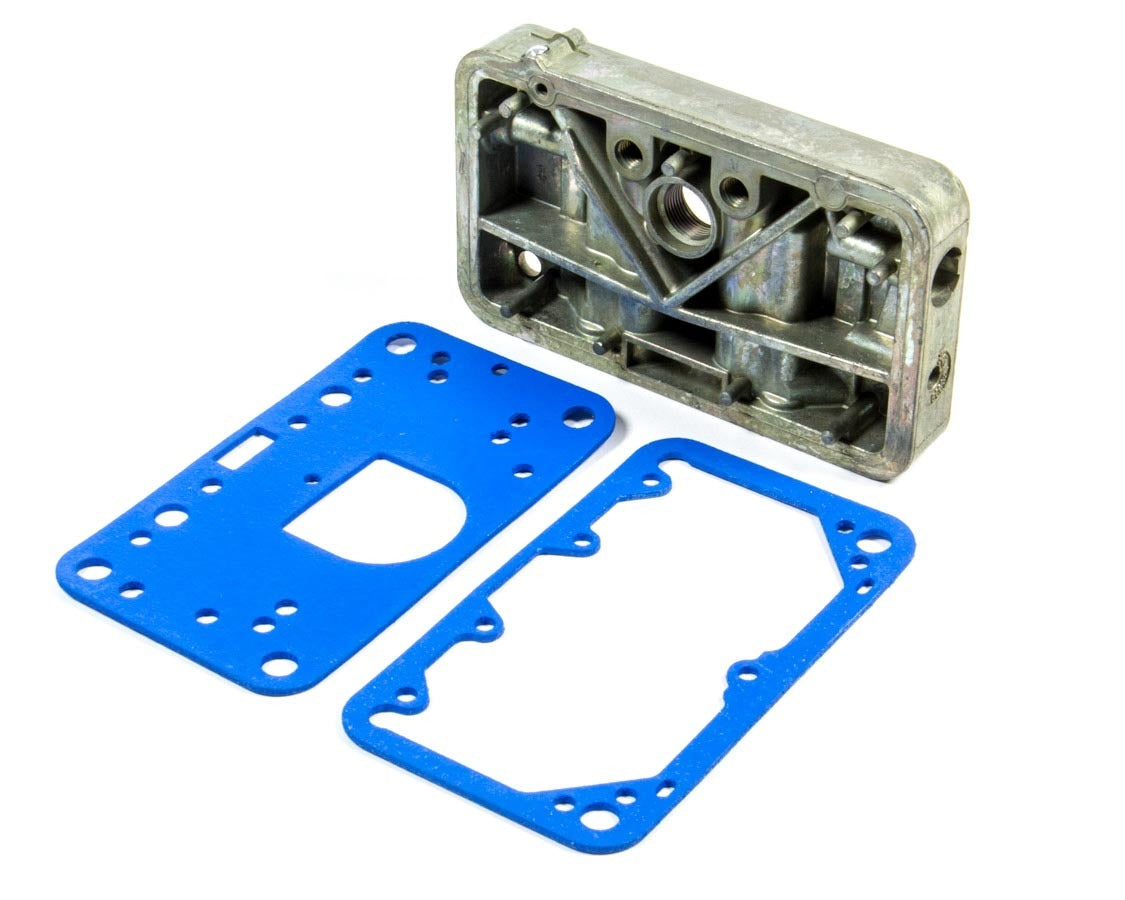 Metering Block - Primary - Gaskets Included - Aluminum - Chromate - Holley 2300 Carburetors - Each