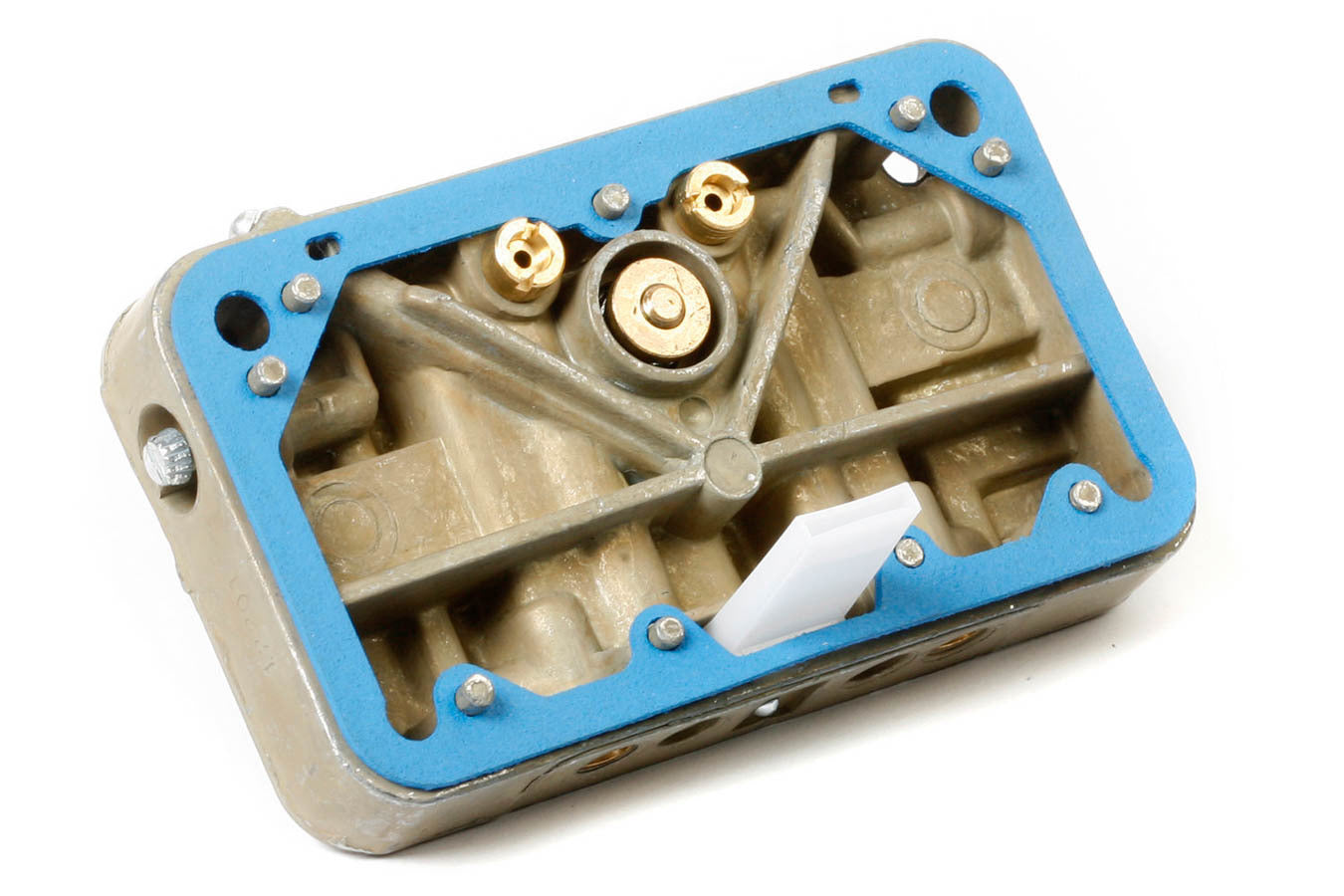 Metering Block - Primary - Gaskets Included - Aluminum - Chromate - Holley HP 2-Barrel Carburetors - Each