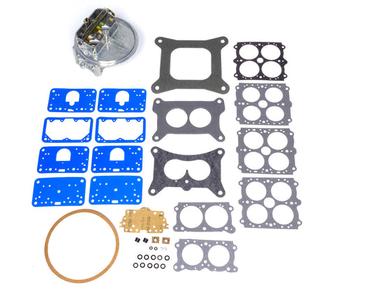 Carburetor Main Body - Replacement - 500 CFM - Zinc - Silver - Holley Performance Model 2300 Carburetor - Kit