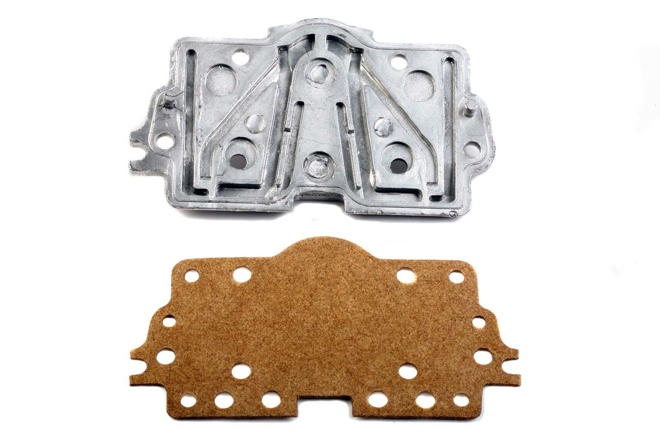 Metering Plate - Secondary - 0.073 in Main Hole - 0.029 in Idle Hole - Gasket Included - Aluminum - Natural - Holley 4160 Carburetors - Each