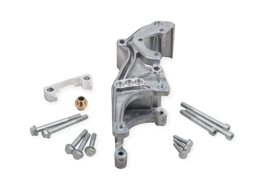 Accessory Bracket - Alternator / Power Steering - Cast Aluminum - Natural - GM LS-Series - Each