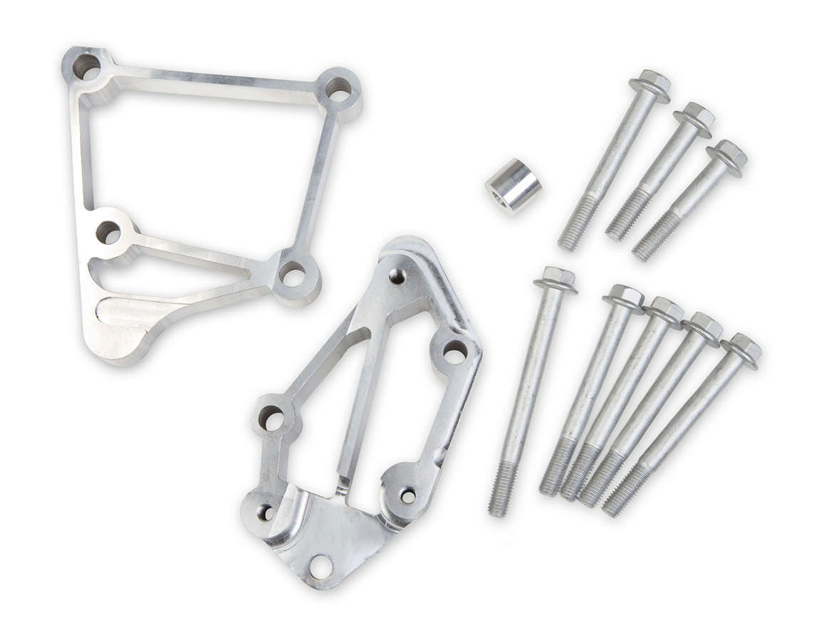 Accessory Bracket Installation Kit - Hardware / Spacer - Middle Belt Alignment - GM LS-Series - Kit