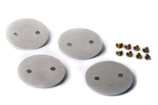 Throttle Plate Kit - 2 in OD - Screws Included - Aluminum - Holley Carburetors - Kit