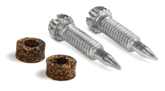 Carburetor Mix Screws - Steel - Zinc Oxide - Holley 2300 / 4150 / 4160 / 4500 Carburetors - Pair