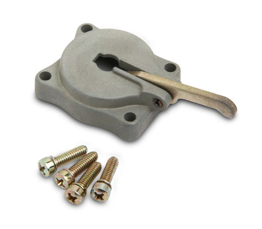 Accelerator Pump Cover - 50 cc - Screws - Aluminum - Chromate - Holley 4150 / 4160 / 4500 Carburetors - Kit