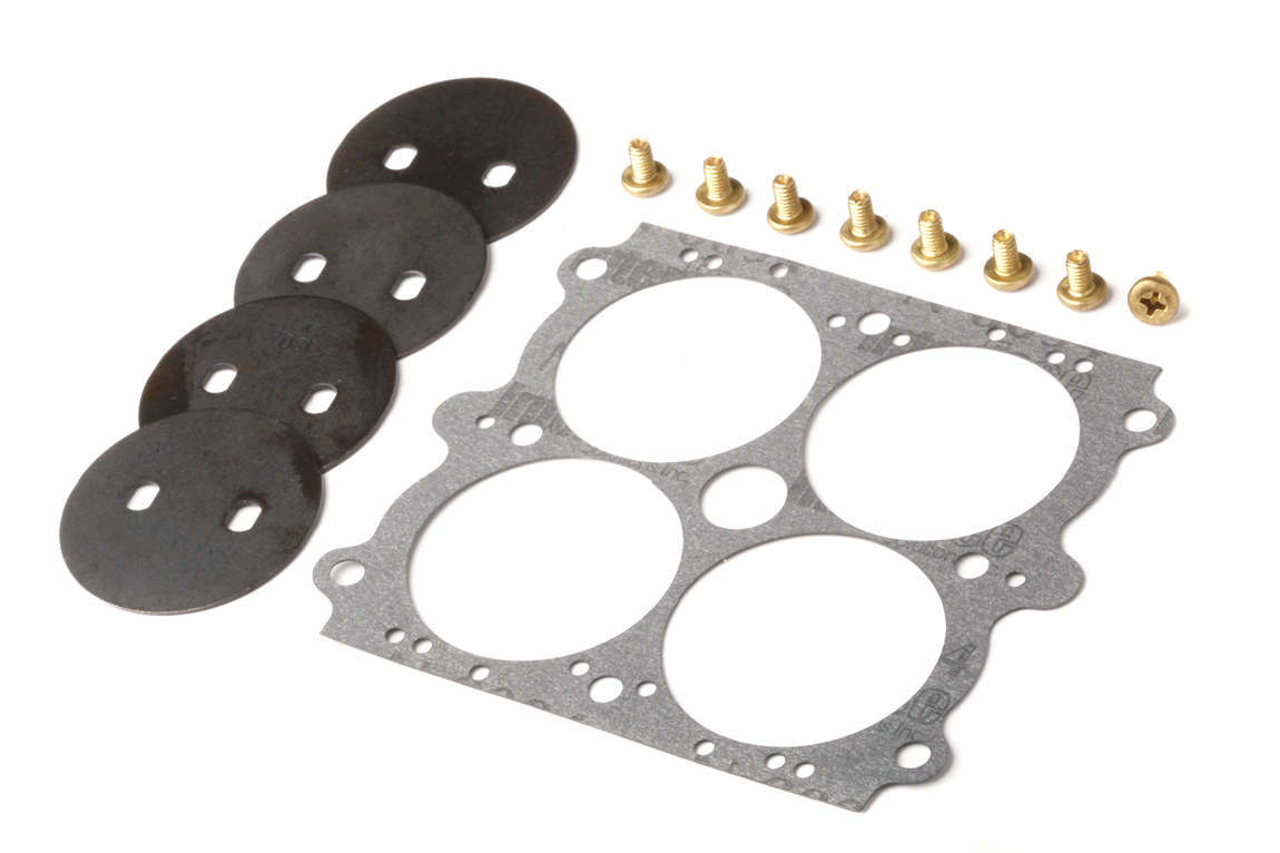 Throttle Plate Kit - 1-3/4 in OD - Gasket / Screws Included - Steel - Holley Carburetors - Kit