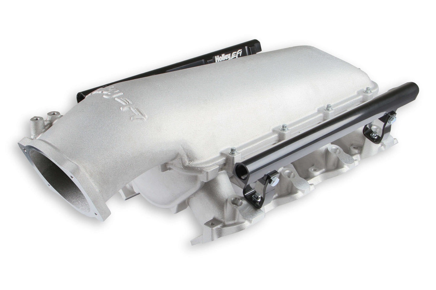 Intake Manifold - Modular Lo-Ram - Multi-Port - Aluminum - Natural - Small Block Chevy - Each