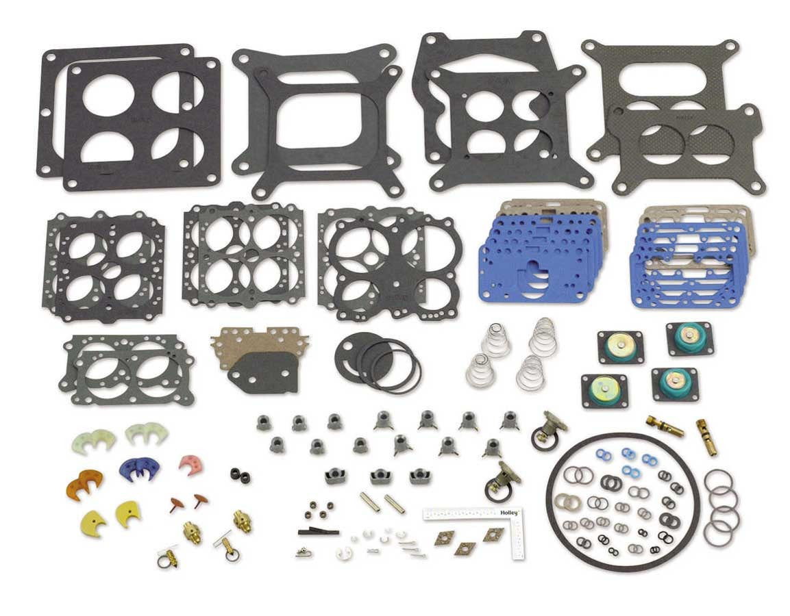 Carburetor Rebuild Kit - Trick Kit - Holley 2300 / 2305/4150 / 4160 / 4165 / 4175 / 4180 / 4500 Carburetors - Gas - Kit