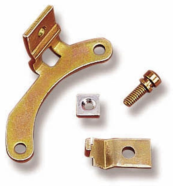 Choke Cable Bracket - Steel - Cadmium - Holley 4010 / 4150 / 4160 Carburetors - Each