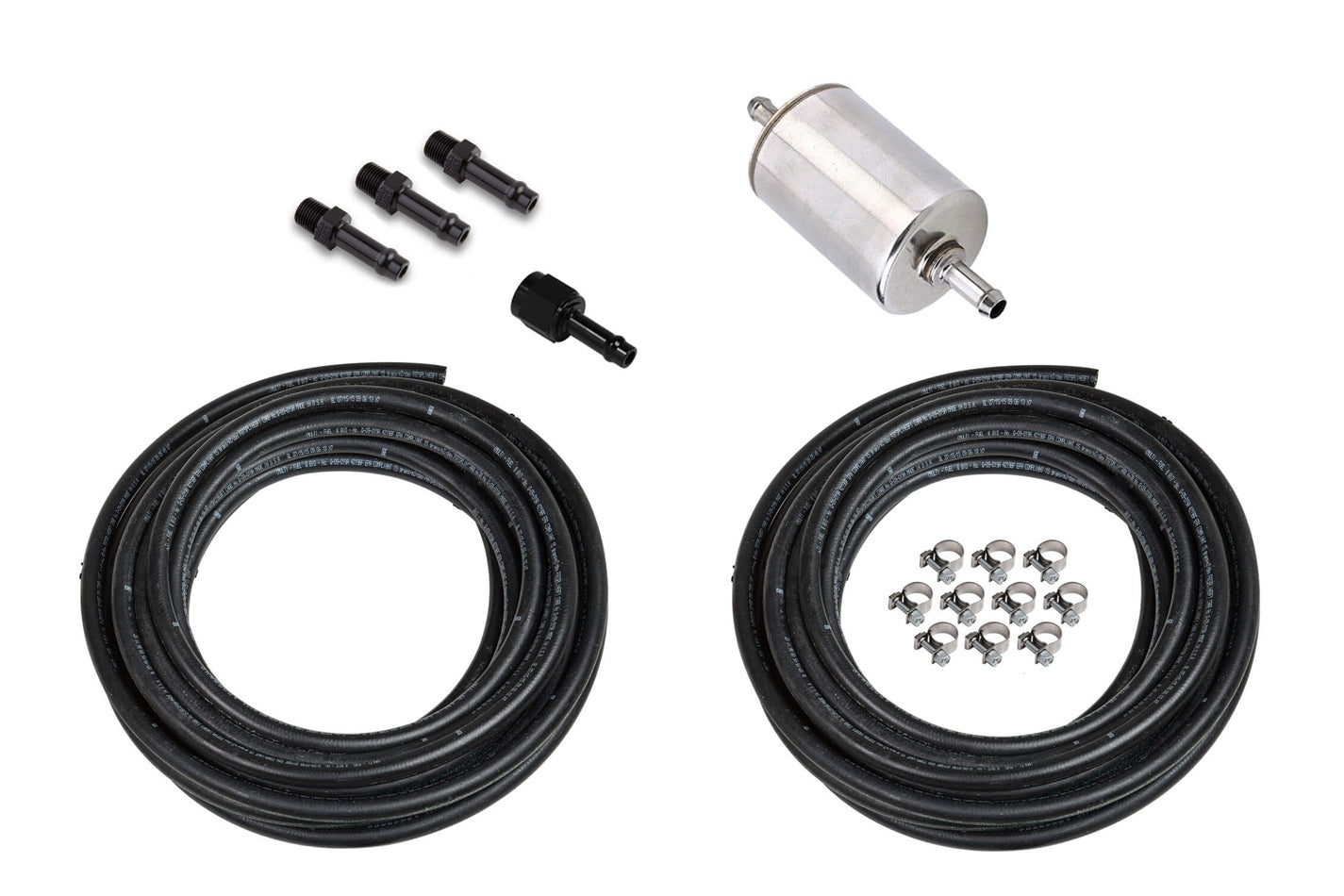 Fuel Line - 3/8 in - 40 ft - Clamps / Fittings / Fuel Filter - Kit