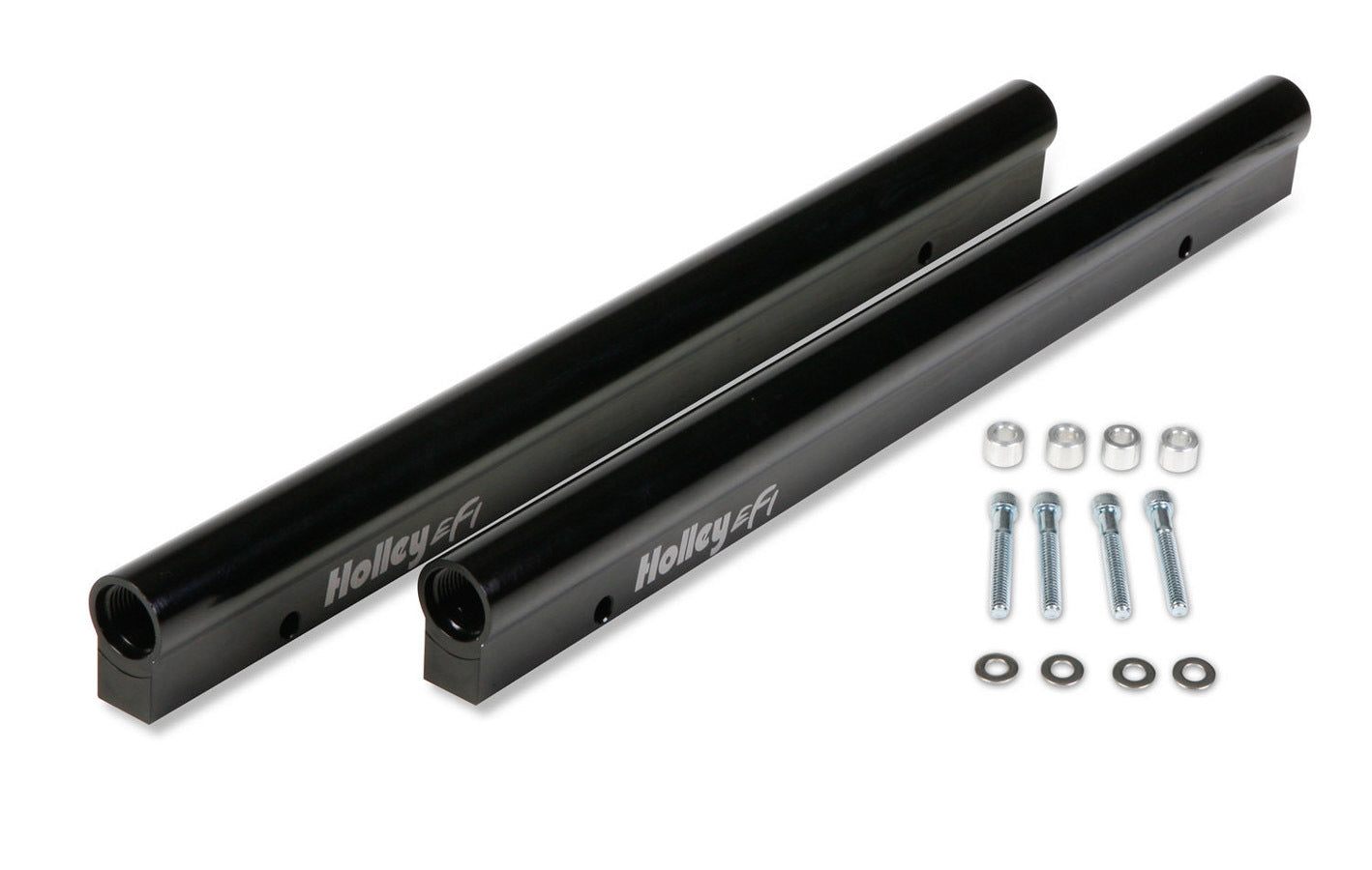 Fuel Rail - Hi-Ram - Aluminum - Black Anodized - GM LS-Series - Kit