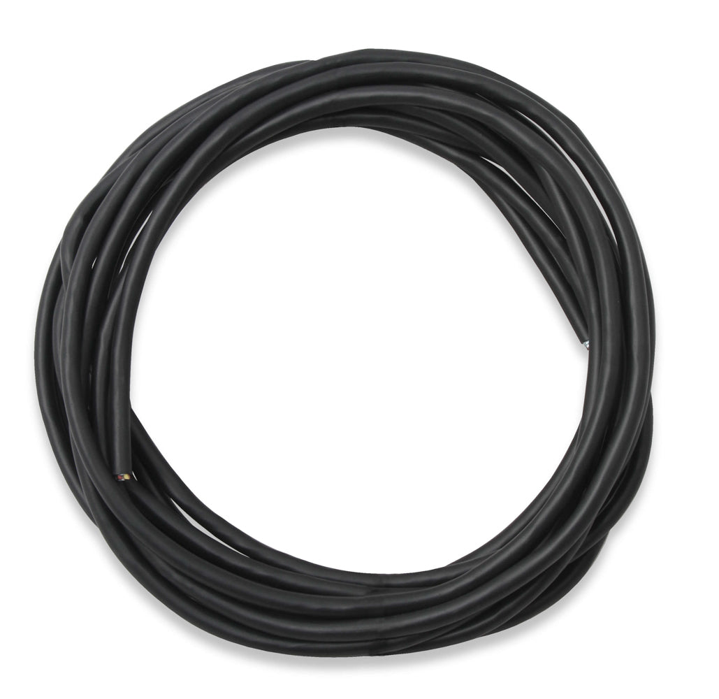 Wire - 20 Gauge - 25 ft Roll - 7 Conductor - Plastic Insulation - Copper - Black - Each