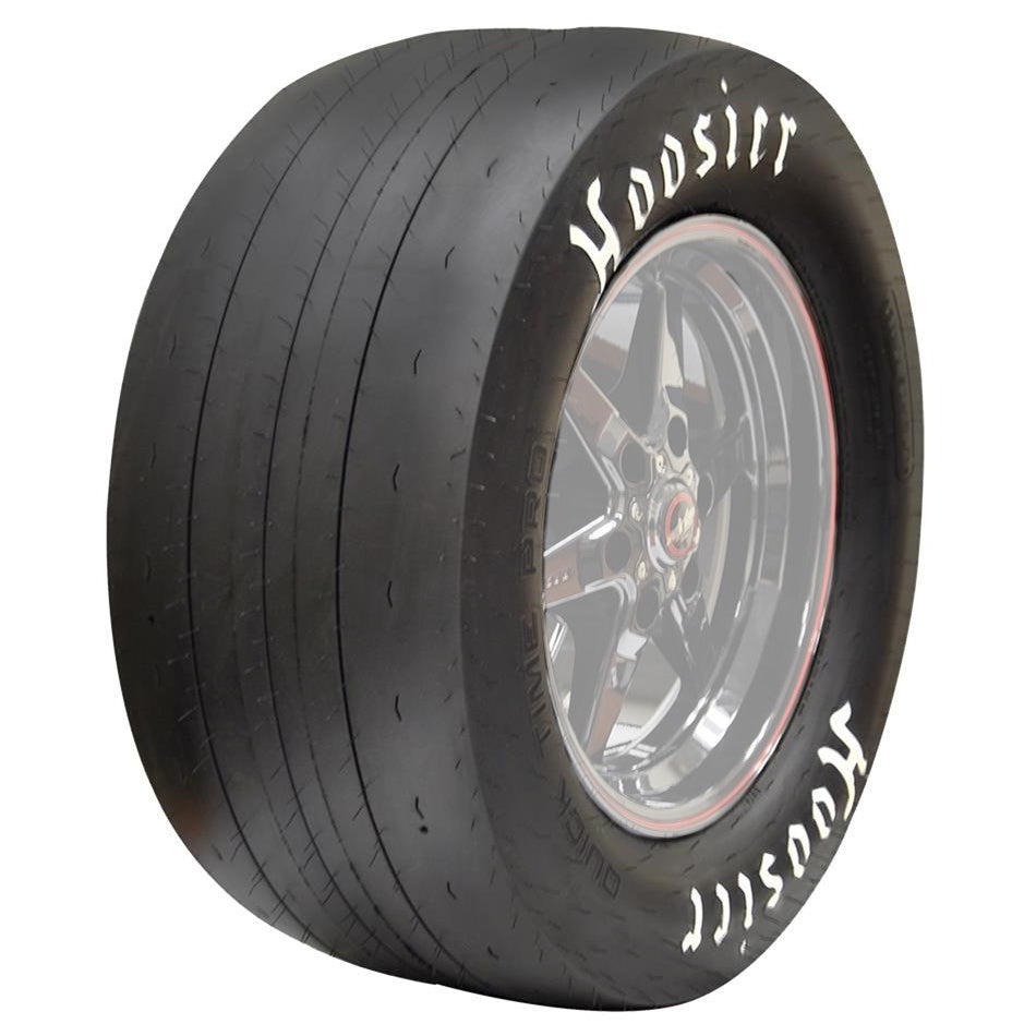 Tire - Quick Time Pro D.O.T. - 28.0 x 11.50-17LT - Bias-Ply - White Letter Sidewall - Each