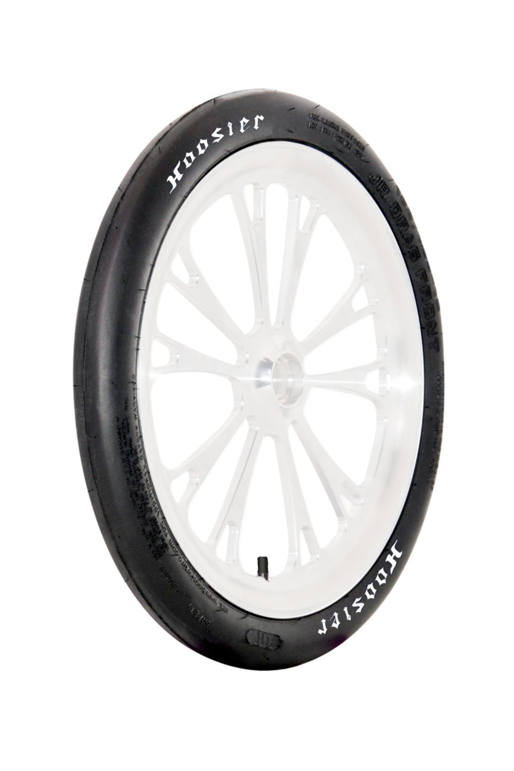 Tire - Drag Front - Front Runner - 16.0 x 1.5-12 - Bias Ply - White Letter Sidewall - Each