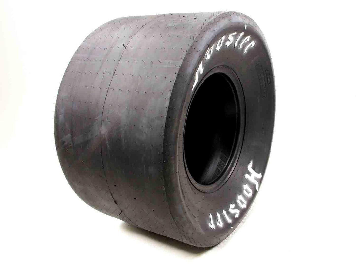 Tire - Drag Slick - 17/36.0-16 - Bias Ply - C2055 Compound - White Letter Sidewall - Each