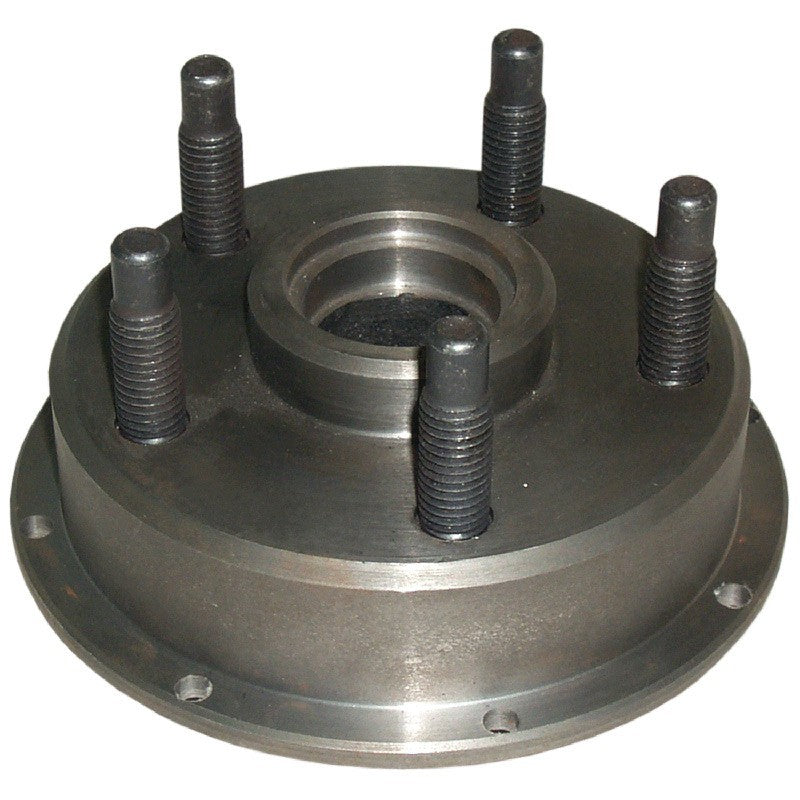 Wheel Hub - Front / Rear - Impala Type - 5 x 5.00 in Wheel Bolt Pattern - Races / Studs - Steel - Natural - 8-Bolt Racing Rotor - Each