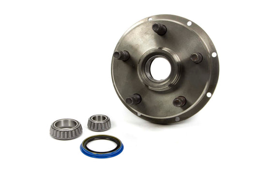 Wheel Hub - Front - Stock Replacement - 5 x 5.00 in Wheel - 5/8-11 in Stud - 8 x 7 in Rotor - Steel - Natural - Each