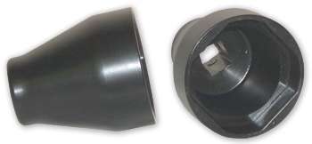 Ball Joint Socket - 1/2 in Drive - Steel - Black Powder Coat - Howe Screw-In Upper Ball Joints - Each