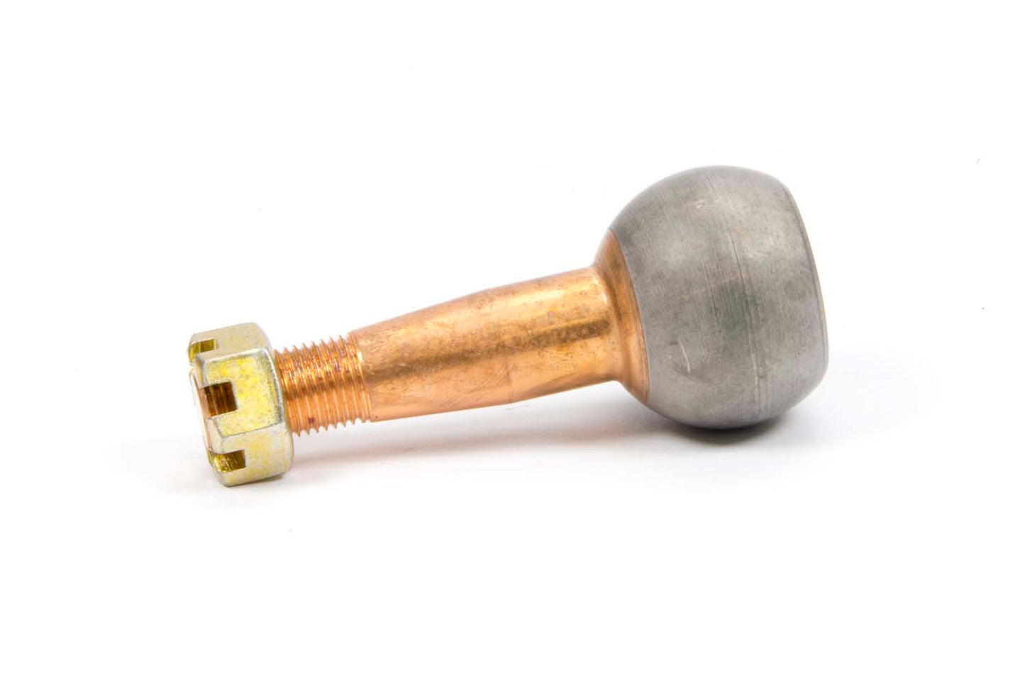 Ball Joint Stud - 2.040 in/ft Taper - 3.63 in Long - Standard Length - 1.437 in Ball - 1/2-20 in Thread - Steel - Natural - Each