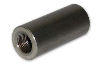 Threaded Sleeve - Weld-On - 5/8 in Thread x 2-1/4 in Long - Steel - Natural - Each