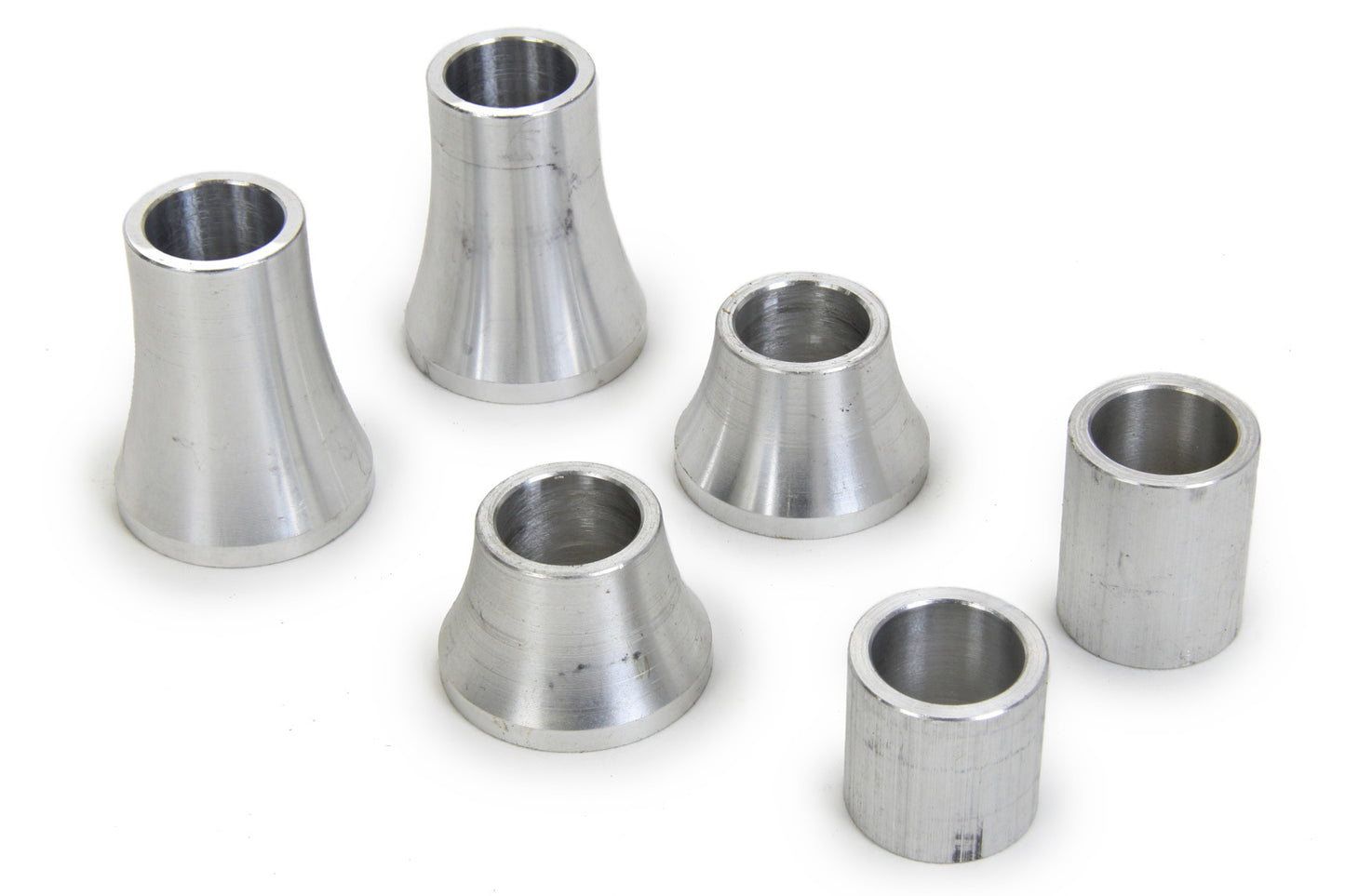 3rd Link Spacer - Two 1.875 in - Two 1.000 in Tapered - One 1.000 in - 1.250 in Straight - 0.75 in ID - Aluminum - Kit