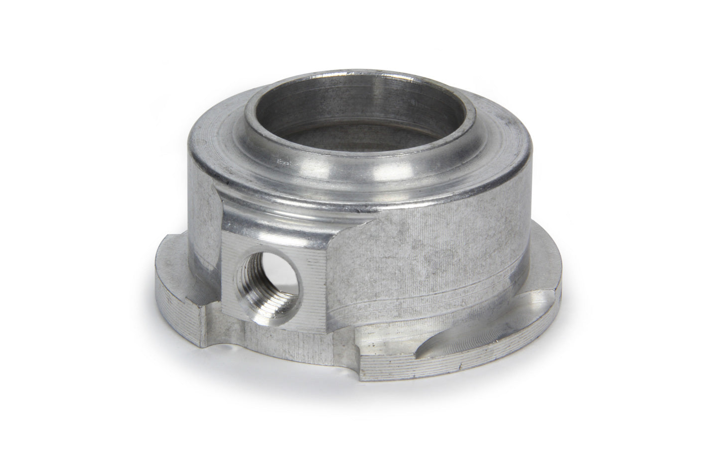 Filler Neck - Cap Style - Weld-On - 1/8 in NPT Female Port - Billet Aluminum - Natural - Universal - Each