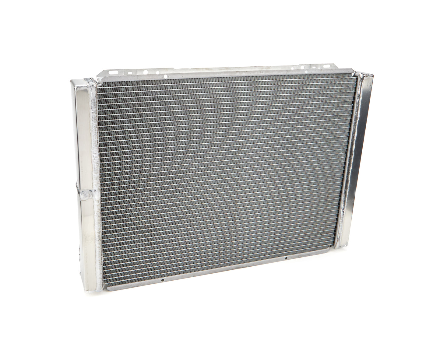 Radiator - 27.75 in W x 20 in H x 3 in D - Dual Pass - Passenger Side Inlet - Passenger Side Outlet - Aluminum - Natural - Each