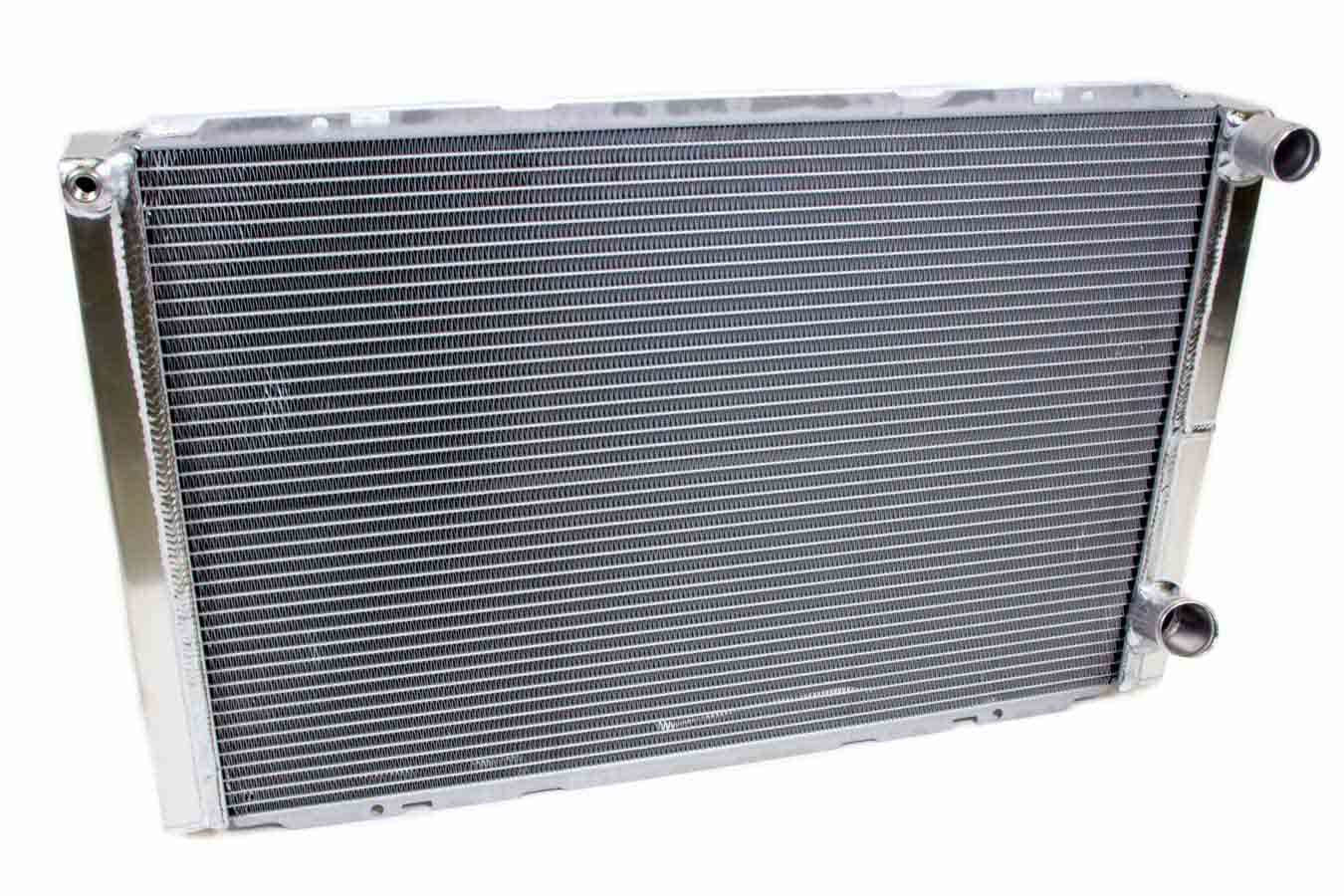 Radiator - 30.75 in W x 20 in H x 3 in D - Passenger Side Inlet - Passenger Side Outlet - Aluminum - Natural - Each