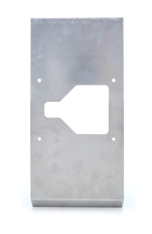 Door Panel - Driver Side - 12-9/16 x 6 in Panel - Inner Hatch - Aluminum - Natural - Each