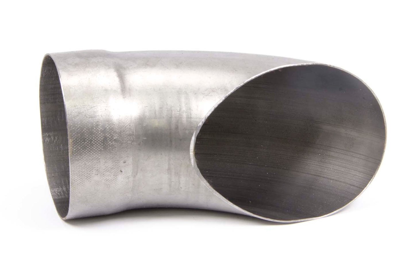 Engine & Accessories Tip - Slip-On - 5 in Diameter - 5 in Diameter Round Outlet - Single Wall - Cut Edge - Angled Cut - Turndown Style - 60 Degree - Steel - Natural - Each