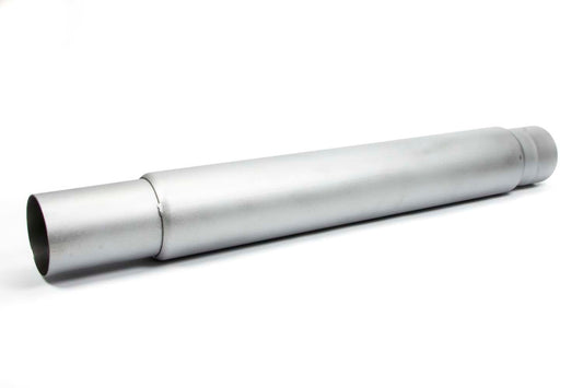 Muffler - Dual - 3-1/2 in Inlet - 3-1/2 Outlet - 4 in Diameter Body - 30 in Long - Steel - Gray Paint - Each