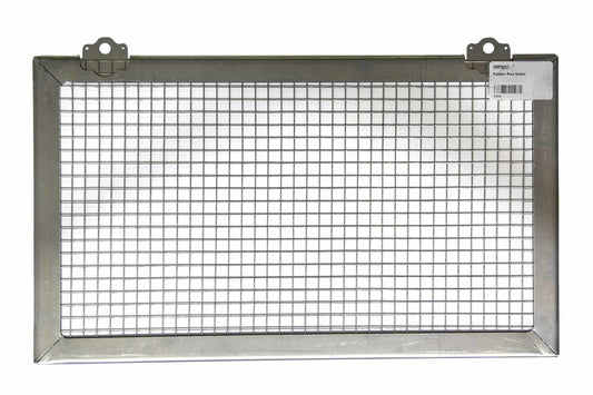 Radiator Screen - 20.375 x 12 in - Stainless Screen - Aluminum Frame - Natural - Sprint Car - Each